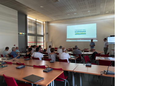 Paul Vo Van lors de l'ateliers de sensibilisation à Agen (47) - CG4